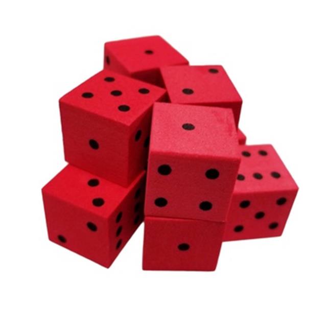 Rental store for Foam Dice, Red in Santa Ana CA