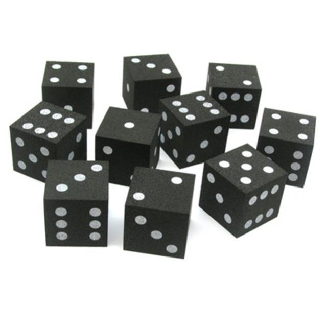 Rental store for Foam Dice, Black in Santa Ana CA