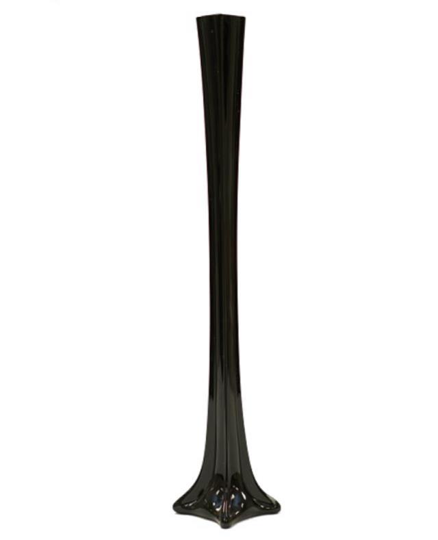 Rental store for Eiffel Tower Vase Black 24 in Santa Ana CA