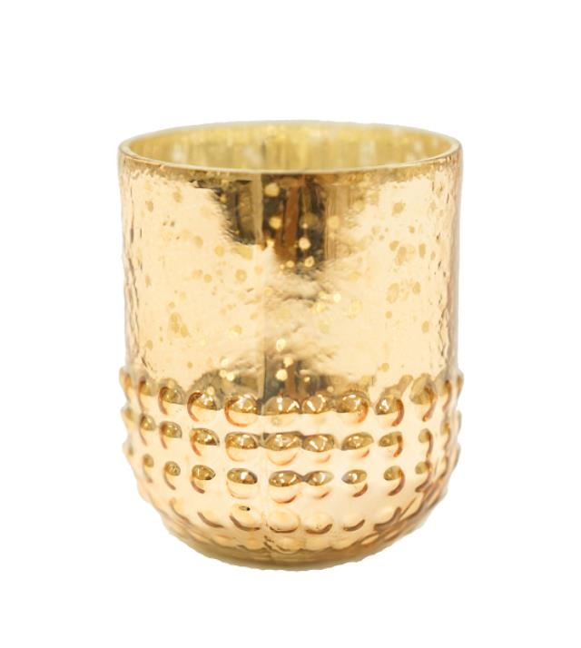 Rental store for Rose Gold Beaded Votive in Santa Ana CA