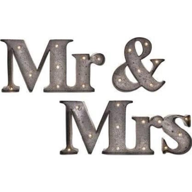 Rental store for Gold  Mr.   Mrs.  Marquee Signs in Santa Ana CA