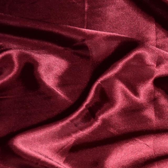 Rental store for Burgundy Charmeuse Satin in Santa Ana CA