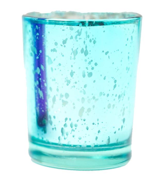 Rental store for Short Light Blue Mercury Votive in Santa Ana CA