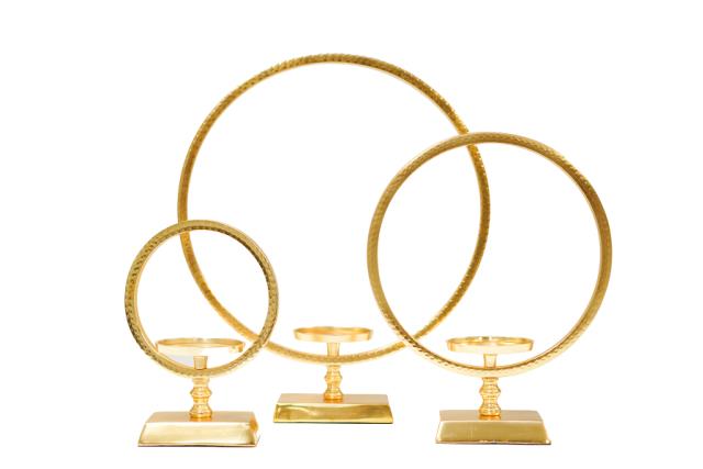 Rental store for Hammered Gold Ring Stand in Santa Ana CA