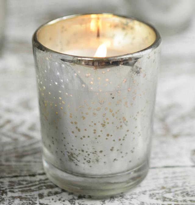 Rental store for Antique Silver Mercury Votive in Santa Ana CA